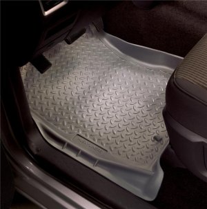 GMC Sierra Floor Mats - Rear - Husky Liners - Classic Style - Black - `99-`06